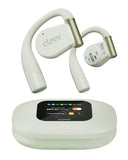 Cleer ARC 3 Open Ear Headphones - Dolby Audio, Snapdragon Sound True Wireless Earbuds, 50Hr Battery, Green Cleer