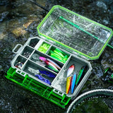 Ghosthorn Fishing Tackle Box, Waterproof 3600 and 3700 Tackle Trays, Plastic Tackle Box Organizer with Removable Dividers, Storage Lure Box and Terminal Tackle Storage