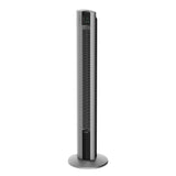 Lasko Tower Fan, Oscillating Performance, Remote Control, Nighttime Setting, Timer, 3 Speeds, High-Velocity Tower Fan, Room Fan for Bedroom or Office, 48" Gray, T48314