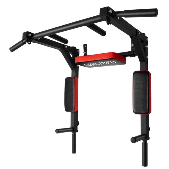 Luckyone Multifunctional Wall Mounted Pull Up Bar/Chin Up bar,Dip Station for Indoor Workout Supports to 440 Lbs Luckyone