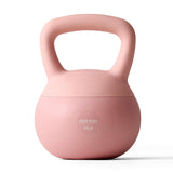 YOTTOY Soft Kettlebell,Kettlebell Anti-Slip Grip Weight for Home Workouts, Kettlebells Set Strength and Safety Guaranteed (20LB-Pink)