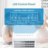 GarveeHome 8,000 BTU Portable Air Conditioner, 3-in-1 AC Unit with Dehumidifier & Fan, Cools up to 350 Sq.Ft., Smart Portable AC Unit with Control Remote, Quiet Sleep Mode, Window Kit Included