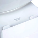 Toilet with Round-Front Chair Height Bowl - Includes Toilet Seat Miseno