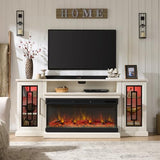 75 Inch Electric Fireplace TV Stand