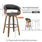30 Inch Bar Height Barstools Set of 3