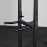 Titan Fitness Y-Dip Bar Fits X-3 Series Power Racks, Rack Mounted Dip Attachment, 550 LB Capacity, Dip Bar Station for Tricep Dips, Bodyweight Training, Calisthenics, Squat Rack