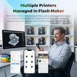 FLASHFORGE 3D Printer AD5X w/o Filament, IFS Multi-Color Printing