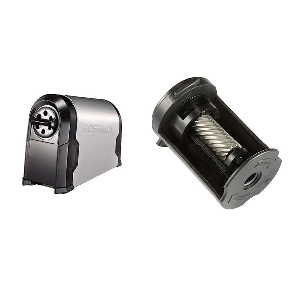 Office Glow Extra Heavy Duty Commercial Classroom Electric Pencil Sharpener (EPS14HC) and Bostitch Office Replacement Cutter Bostitch Office