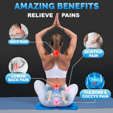 Gel Seat Cushions for Long Sitting- Extra Large & Ultra Thick(2 Inch) Orthopedic Chair Pad for Pressure Relief, Sciatica & Back Pain