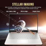 14" HD BrightView Laptop, Intel Celeron N150, 16GB RAM, 416GB Storage (128GB eMMC + 288GB Docking Station Set), Intel UHD Graphics
