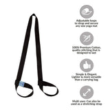 YOGAER Yoga Mat Carrier Strap, Adjustable Thick Straps Sling for Carrying Large Mats, Stretching Band YOGAER