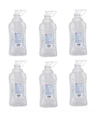 Wish Hand Sanitizer 67.6oz (6-Pack) with Vitamin E, Pump And Carry Handle- 62% Ethyl Alchol-(6-Pack)