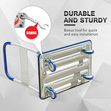 Push Cart Dolly by Wellmax, Moving Platform Hand Truck, Foldable for Easy Storage