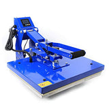 Heat Press Machine for T-Shirt Printing, 16" x 20" Auto Open, Stainless Steel