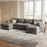 Modular Sectional Couch for Living Room, U Shaped Comfy Sofa