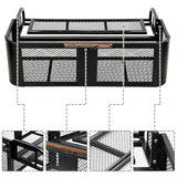 ORCISH Heavy Duty ATV Rear Drop Cargo Basket, 14" W x 40" L x 12.5" H Steel Mesh Rack with Mounting Kit, Universal ATV/UTV Storage Basket for Gear, Camping, Hunting, and Outdoor Use