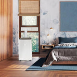 TCL H10PH36W 10,00 SACC BTU Smart Portable Air Conditioner with Heat, Fan & Dehumidifier Modes, 450 Sq. Ft, Remote Control, Compatible with Alexa/Google Assistant, Install Kit Included, White