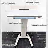 Lecterns Podium Mobile Laptop Lectern Podium Stand, Height Adjustable Podium Pulpits