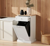Kitchen Hidden Bin Cabinet Kitchen Tilt Out Trash Bin Cabinet Free Standing Recycling Cabinet Trash Can Holder