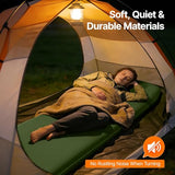 OGERY Upgraded Self-Inflating Sleeping Pad with Built-in Foot Pump & Washable Cover, 3" Memory Camping Mattress Pad, Quiet & 9.5 R-Value Insulated Sleeping Mat for Car Tent Camping