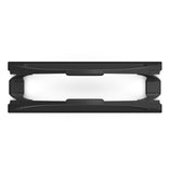 Centric Vertical Laptop Stand for Desks in Matte Black, Upright Adjustable Holder to Dock Apple MacBook Stand