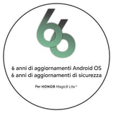 HONOR Magic8 Lite Dual-SIM 256GB ROM + 8GB RAM (GSM Only | No CDMA) Factory Unlocked 5G Smartphone (Midnight Black) - International Version