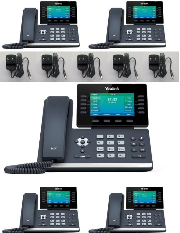 IP Phone [5 Pack] - Power Adapters Included IP Phone Market