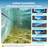 PF1 Cordless Robotic Pool Vacuum Cleaner for Above & In-Ground Pools – Triple-Layer Filtration, 150 Min Runtime, Floor-Only Cleaning, Covers 1345 Sq.Ft, Includes Floating Buoy