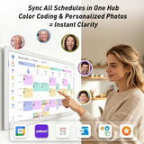 24" Digital Calendar Electronic-eCalendar WhiteBoard-Meal-Planner