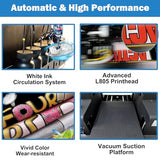 Direct to Garment Printer, A3 L805 DTG & DTF Printers, 2-in-1 DTG Printer T-Shirt Machine