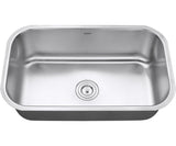 Ruvati 30-inch Undermount Kitchen Sink Single Bowl - 16 Gauge Stainless Steel Kitchen Sink with Brushed Finish hides scratches - Easy-to-Clean Single Bowl Undermount Sinks - RVM4250
