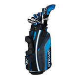 Callaway Golf Men's Strata Ultimate Complete Golf Set (16-Piece, Left Hand, Steel) Blue,16 Count(Pack of 1) Callaway