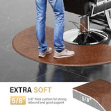 OmySalon 5/8'' Thick Salon Anti Fatigue Mat for Hairstylist Standing