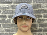 Horpe Bearded Dragon Gifts for Adult, Lizard Baseball Cap, Washed Grey Hat