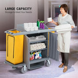 Commercial Traditional Cleaning Janitorial Room Service Housekeeping Cart