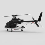MechPuConToy RC Helicopter Model, AW-911 Air - Wolf 1/34 Scale 2.4G 9CH Flybarless RC Aircraft Model with 6G/3D Stunt Mode and GPS Positioning (RTF Version)