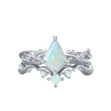 Oseew Opal engagement ring set (Opal) Kite