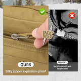 AUMENTAR 35L Military Tactical Backpack for Men,Water Resistant Assault Pack for Women,Khaki Molle Daypack 3 Day Bug Out Bag Rucksack for Trekking, Camping,Survival,EDC