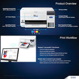 Epson SureColor F170 Dye-Sublimation Printer – Compact 8.5" x 11" Format – Includes Genuine Epson Ink