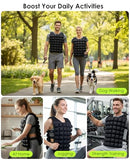 Water-Filled Weighted Vest for Women & Men, 6lb/8lb/10lb/12lb, Weight Adjustable 1-13lb Workout Vest Washable, Comfortable Fit, Odor-Free