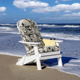 TWLEAR Indoor/Outdoor Adirondack Chair Cushions 44 x 19 x 4 Inch