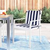Blytieor Outdoor Patio Chair Cushions Set of 4, Water Resistant Square Seat Cushions with Ties