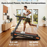 Vitalwalk Foldable Walking Pad Treadmill with Incline 20%/25% Auto, 49"x18"