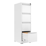FLIXELIO 4 Drawer File Cabinet with Lock,Metal File Cabinet for Home Office