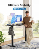 Electric Standing Desk, Whole Piece Desktop, Adjustable Height Computer Desks,