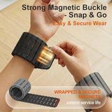 SE7EN Magnetic Ankle Weights for Women & Men | Set of 2 Weights (1 lb Each) | Adjustable Size Silicone Wirst & Leg Weights for Pilates, Yoga, Pool, Gym