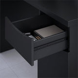 Bush Home Montrese Computer Desk in Classic Black