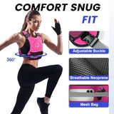 VBSD Adjustable Weighted Vest for Women Men 4-10LB Vest with 6 Ironsand Weights Body Weight Vest with Reflective Strip, Pink
