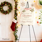 Easel Stand for Sign: 63" Art Metal Easels for Display with Bag - Portable Foldable Instant Tripod Easel Sign Stand for Wedding