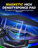 ChillCore RGB Gaming Laptop Cooling Pad with 5.5" Turbo Fan, Rapid Cooling for 15.6-19.3" Laptops